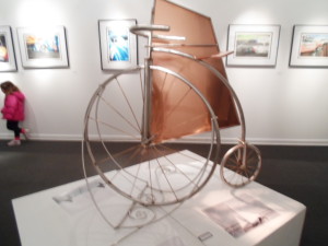 Stainless steel and copper Sail bike
